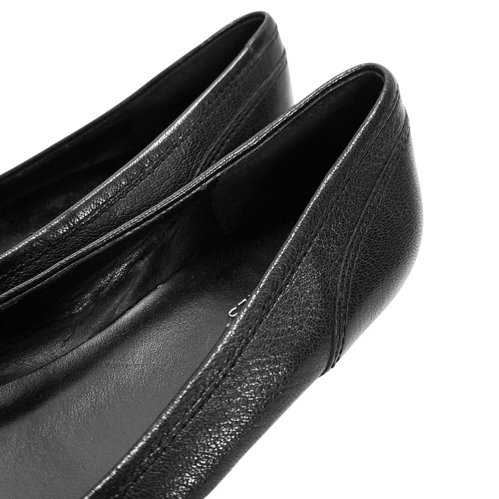 BCBGIRLS BCBG Black Flat Loafers Shoes Leather 6.5 - Picture 10 of 16